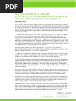 Alimentacion - Vegetariana - Posicion SAN PDF