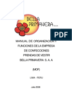 Manual de Organizacion y Funciones PDF