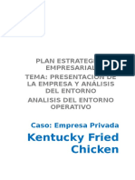 Caso Analisis Externo DRR KFC