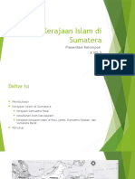 Presentasi Sejarah Indonesia - Kerajaan Islam Di Sumatera