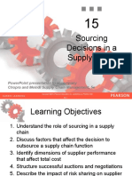 Sourcing Decisions in A Supply Chain: Powerpoint Presentation To Accompany Chopra and Meindl Supply Chain Management, 5E