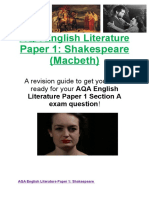 Macbeth Revision Guide