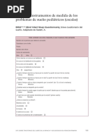 Cuestionario Del Sueño para Niños