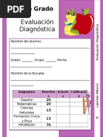 4to Grado Diagnóstico