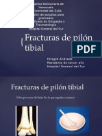 Fracturas de Pilón Tibial