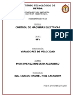 Investigación de Variadores de Velocidad