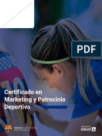 BARCA Universitas Certificado en Marketing y Patrocinio Deportivo