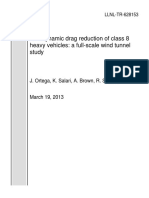 Aerodynamic Drag Reduction of Class 8 Heavy Vehicles: A Full-Scale Wind Tunnel Study