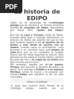 La Historia de EDIPO