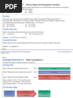 Atomic Mass and Avogadro's Numberworked - Examples PDF