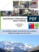 Operacion y Mantencion de Sistemas de Riego A Presion PDF