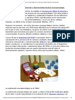 La Exploración Neuropsicológica en El Trastorno Por Déficit de Atención e Hiperactividad PDF