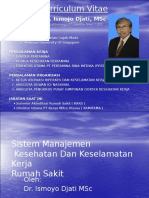 SISTEM MANAJEMEN KESEHATAN Dan KESELAMATAN KERJA RS (Dr. Ismojo Djati, MSC) .PPSX