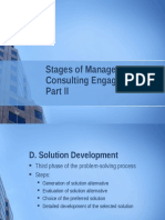 Docslide - Us - Stages of Management Consulting Engagement Part II