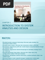 Chapter 1 Introduction To System Analysis and Design