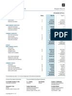 Balance Sheet As at 31 March 2012 Shoppers Stop LTD.: Equity and Liabilities Shareholders' Funds