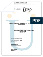 Libro de Balance de Materia