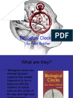 Biological Clocks: By: Matt Butcher