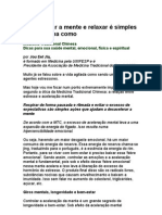 Jou Eel Jia - Desacelerar A Mente É Simples e Fácil - Como Prevenir-Se Das Enfermidades