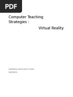 Computer Teaching Strategies