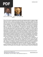 Preface: Scott S. de Rossi, DMD David A. Sirois, DMD, PHD Editors