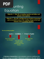 Accounting Equation - Useful Notes