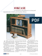 (Woodworking Plans) Woodsmith Magazine Oak Bookcase