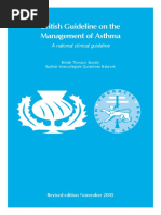 British Guideline On The Management of Asthma