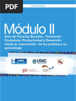 Modulo II-Area-de-Ciencias-Sociales-Formacion-Ciudadana-Desd-La-Cosmovision-de-Los-Pueblos-y-Su-Aprendizaje PDF