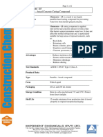 Paraffin - Based Concrete Curing Compound: Chemcure - 15