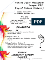 Hidrograf Satuan Sintesis Metode Gama 1 & SCS 