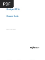 MSC SimXpert 2010 Release Guide