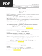 Corrección Primer Parcial de Cálculo III (Ecuaciones Diferenciales), 27 de Abril de 2017