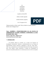 Ponencia Franco-Villca Pactos de Gobernabilidad