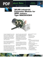 JVL WLAN Industrial Expansion Module For MAC Motors. Type MAC00-EW4