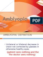 Amblyopia