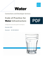 Code of Practice For Water Supply