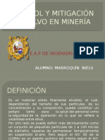 Control y Mitigación de Polvo en Minería