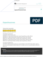 Escáner I2420 Especificaciones - Kodak Alaris Information Management