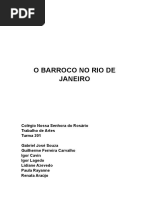 O Barroco No Rio de Janeiro