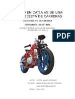 Diseno en Catia v5 de Una Moto de Competicion