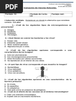 Ciencias 7 Microorganismos