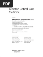 Anthony D. Slonim, Murray M. Pollack Pediatric Critical Care Medicine PDF