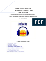 Tutorial Audacity CEFIRE Valencia PDF