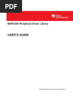 MSP432 DriverLib Users Guide-MSP432P4xx-2 20 00 08