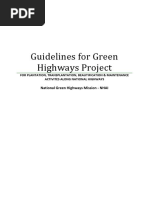 Guidelines For Green Highway Project