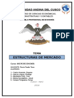 Estructuras de Mercado - Final