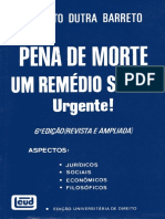 Pena de Morte Um Remedio Social URGENTE