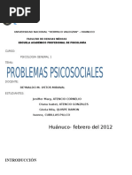 Problemas Psicosociales