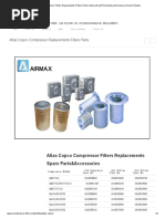 Atlas Copco Compressor Filters Replacements - Filters Parts Factory - Great Price - High Performance - Airmax Filtration